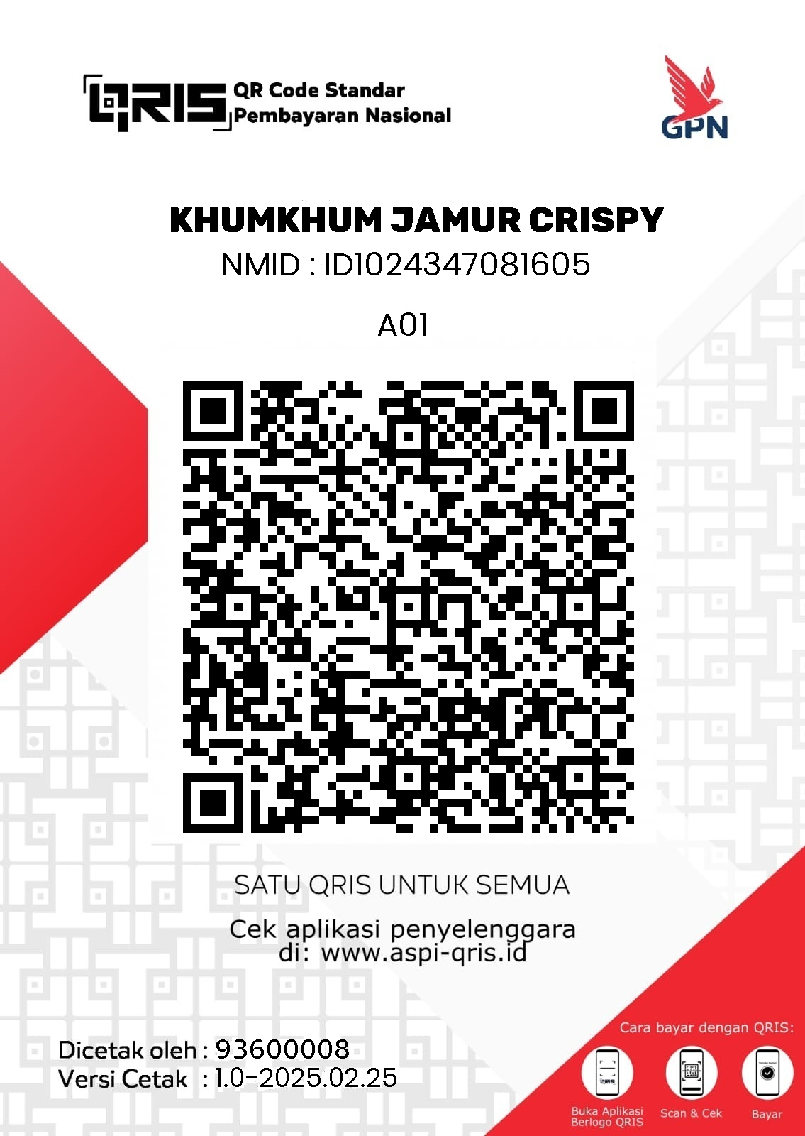 QRIS KhumKhum Jamur Crispy